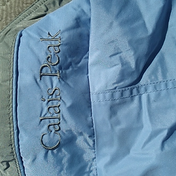 π» EUC COLUMBIA Interchange BLUE & MOSS πΏ SKI Jacket SZ M Calais Peak π» - Picture 1 of 14
